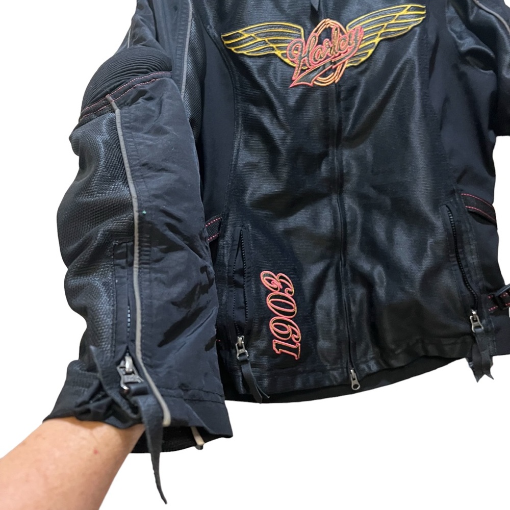 Harley-Davidson Women’s Heavy Riding  Jacket 2XL EUC - Picture 3 of 10